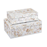 Uma Mother of Pearl Box Set of 2