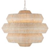 Antibes Medium White Chandelier