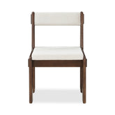 Ashby Dining Chair Walnut Stained Set Of Two