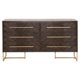 Mosaic 6-Drawer Double Dresser