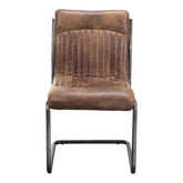 Ansel Dining Chair Grazed Leather - Set Of Two