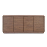 Round Sideboard Walnut