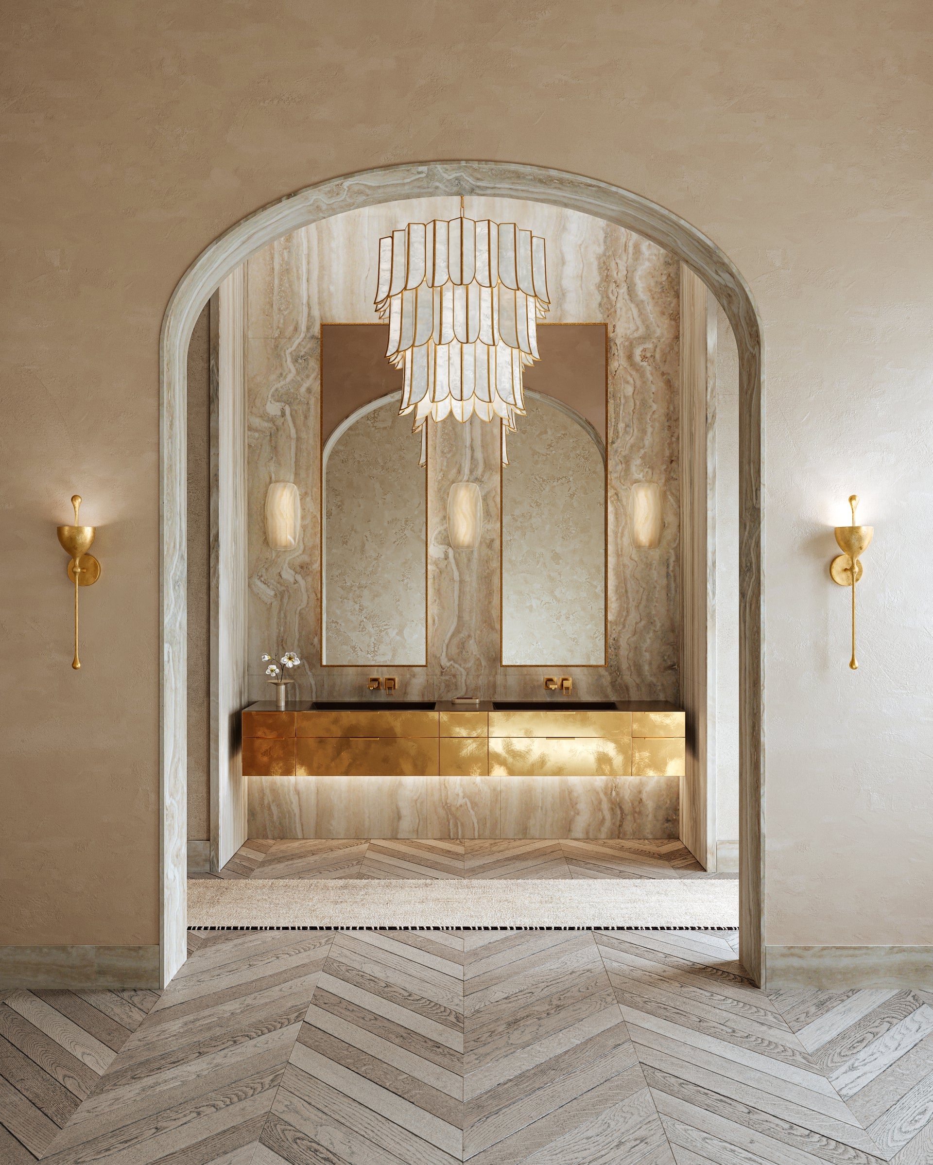 Vintage Gold Leaf