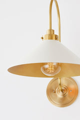 Brass / White
