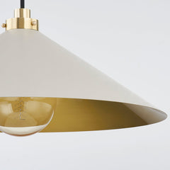 Brass / White