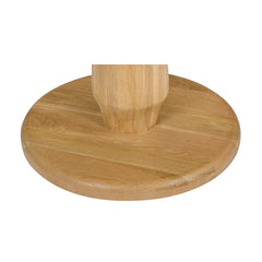 Dowel Solid Oak Counter Table
