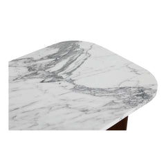 D Cee Table Calcatta Marble