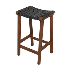 James Genuine Leather Counter Stool