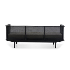 Spindle Daybed With White Cotton Mattress
