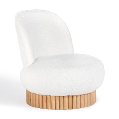Corso Upholstered Oak Accent Chair