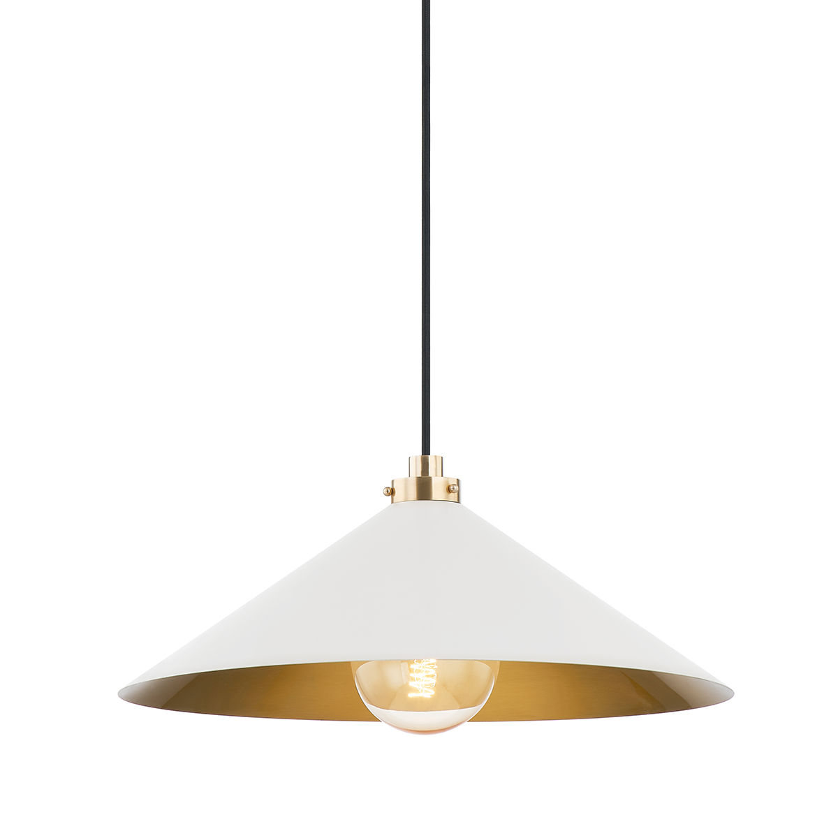Brass / White