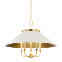 Aged Brass/Off White