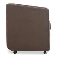 Jane Rolling Dining Chair Velvet
