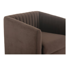 Jane Rolling Dining Chair Velvet