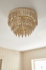 Tiffany Semi Flush