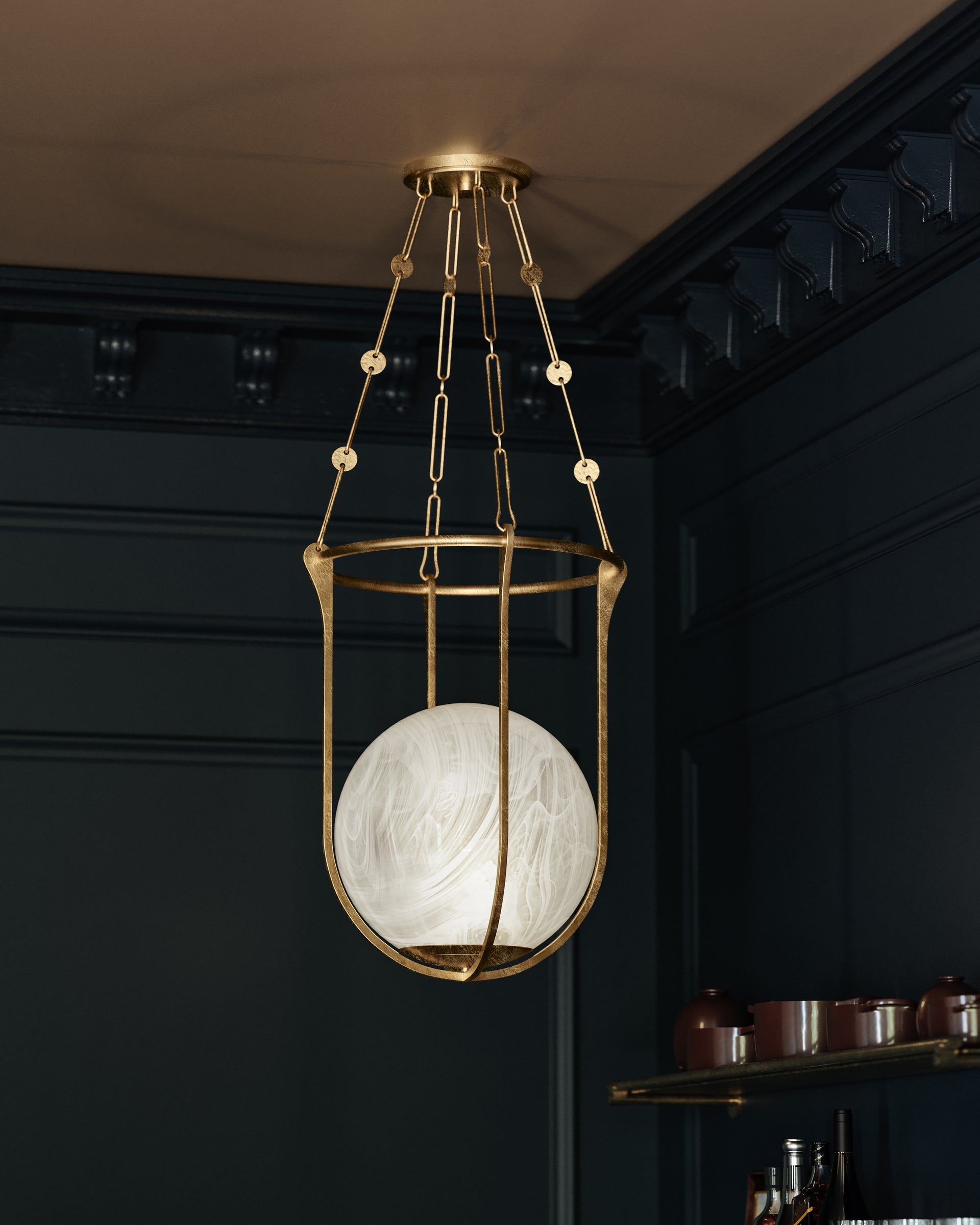 17.75 / Vintage Gold Leaf