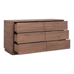 Round Dresser Walnut