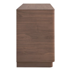 Round Dresser Walnut