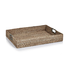 Mercela Seagrass Serving Trays, Set of 2