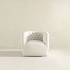 Delaney Boucle Swivel Chair