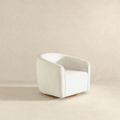 Elise Boucle Swivel Chair