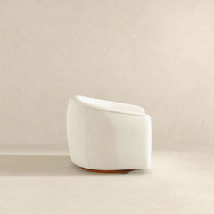 Elise Boucle Swivel Chair