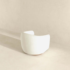Elise Boucle Swivel Chair