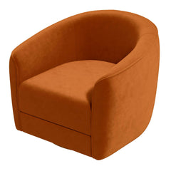 Elise Velvet Swivel Chair