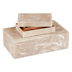 Perlas Swirl Box Set of 2