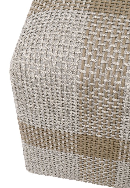 Taupe and White